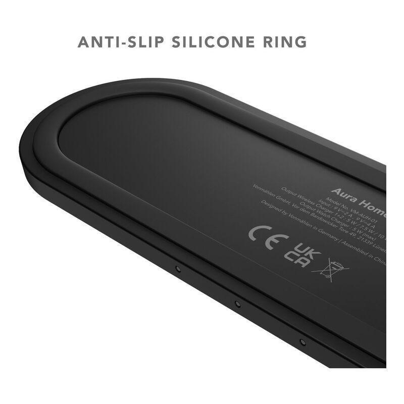 VONMAHLEN Aura Home 3-in-1 Wireless Charging Station - Black, , large image number 5