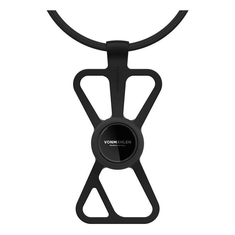 VONMAHLEN Infinityplus Universal Mobile Phone Chain + Finger Ring - Black, , large image number 0