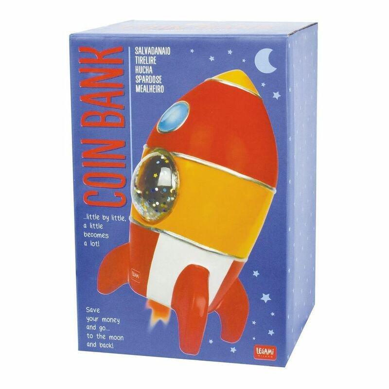 Legami Save Money - Rocket Coin Bank, , large image number 1
