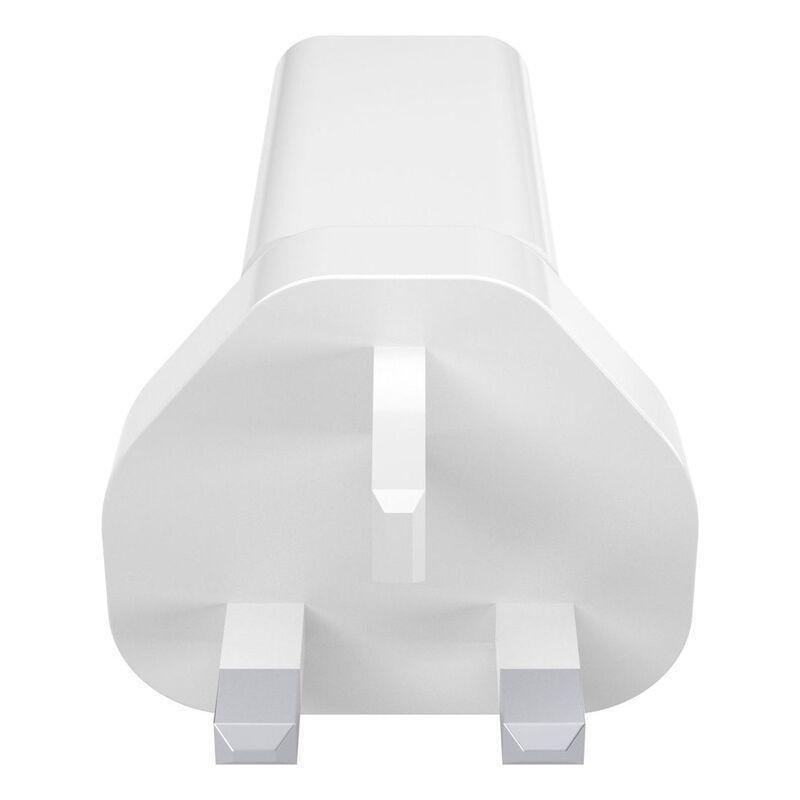 Mophie Essentials Power Adapter USB-C 20W PD - White (UK Plug), , large image number 4