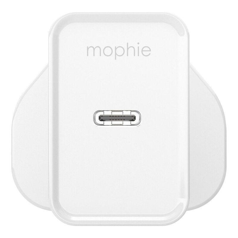 Mophie Essentials Power Adapter USB-C 20W PD - White (UK Plug), , large image number 7