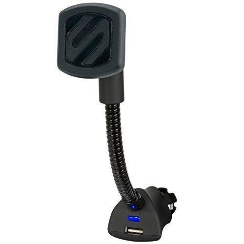 Scosche Magnetic Power Socket Mount with USB Charging Port, , large image number 0