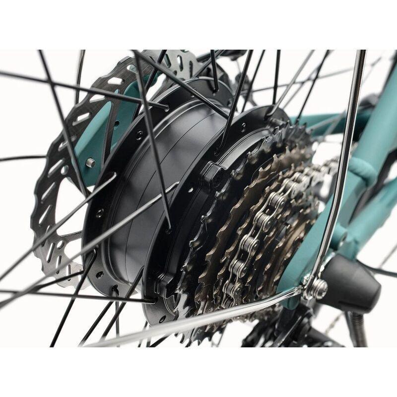 Electra Men's E-Bike Loft Go! 7D EQ Matte Cadet Blue (Size M), , large image number 2