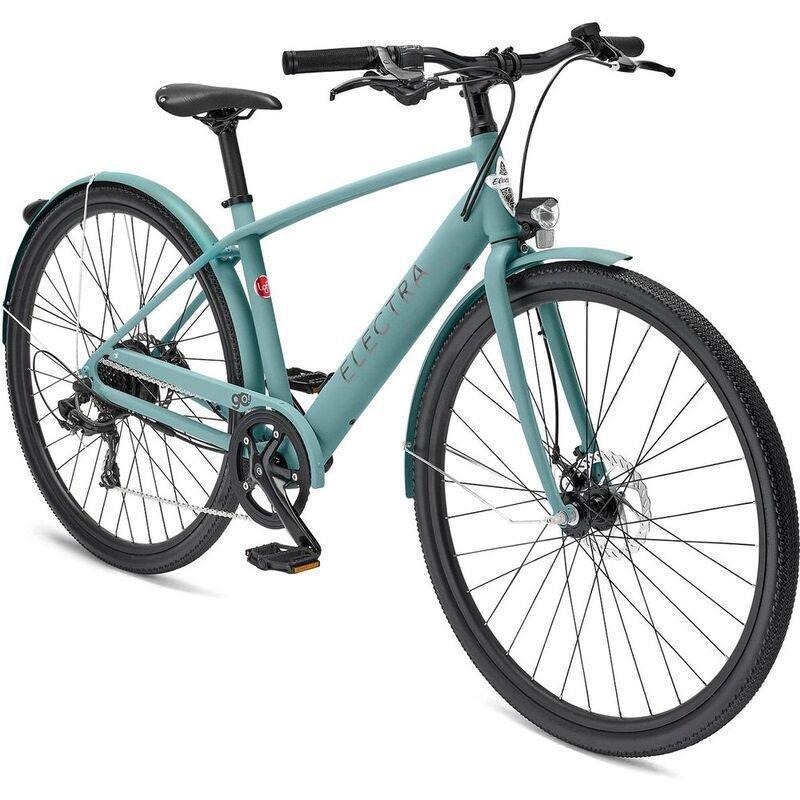 Electra Men's E-Bike Loft Go! 7D EQ Matte Cadet Blue (Size M), , large image number 5