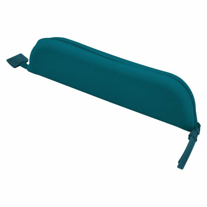 Legami Soft Silicone Pencil Case - Petrol Blue, , large image number 0