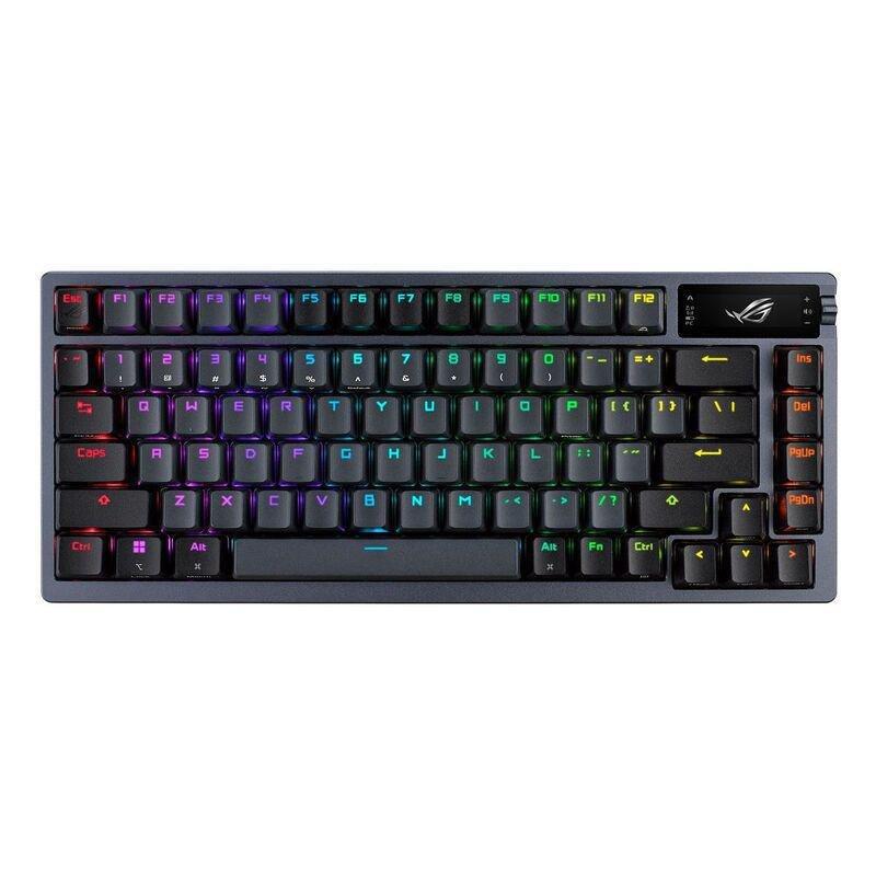 ASUS ROG Azoth 75% Wireless Gaming Custom Keyboard - NX mechanical switches - PBT Keycaps - Black (US Layout), , large image number 0