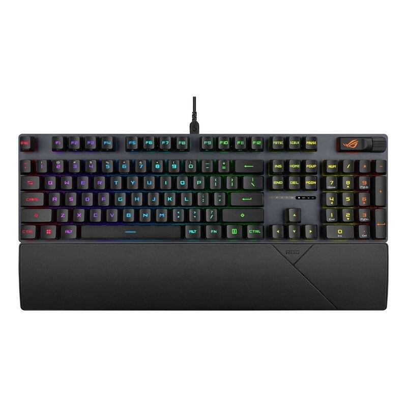 ASUS ROG Strix Scope II RX Full Size Gaming Keyboard - RX optical switches - ABS Keycaps - Black (Arabic Layout), , large image number 1