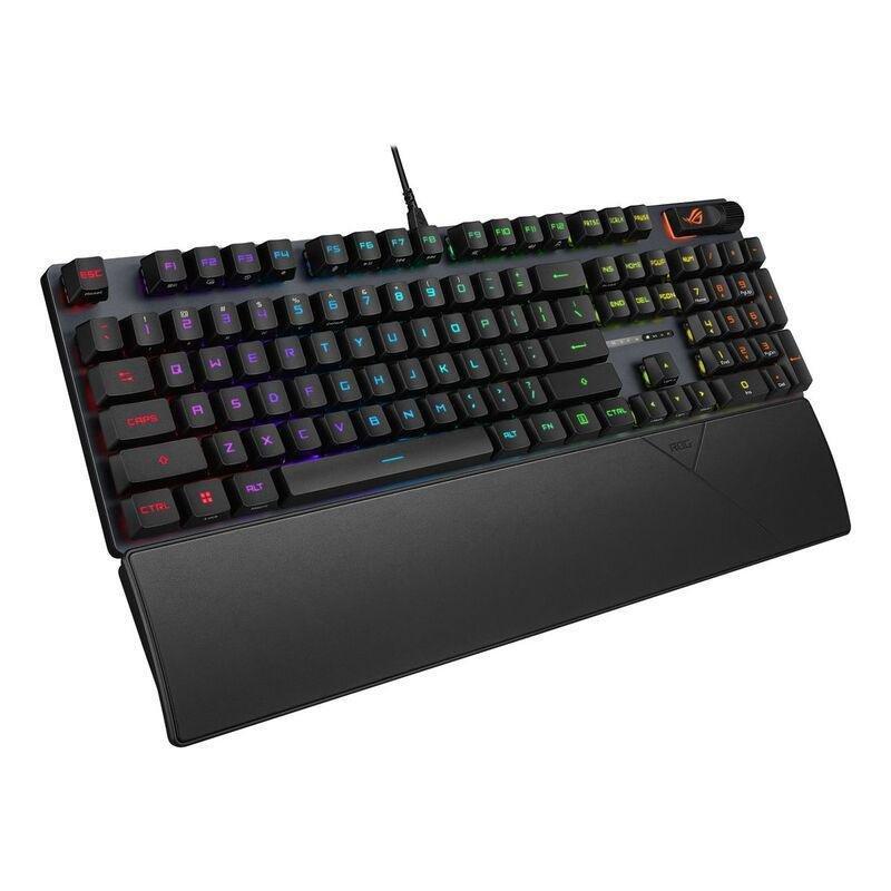 ASUS ROG Strix Scope II RX Full Size Gaming Keyboard - RX optical switches - ABS Keycaps - Black (Arabic Layout), , large image number 3
