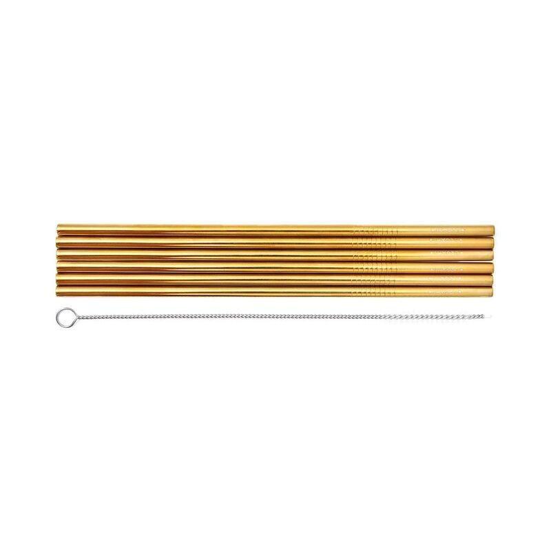 Legami Stainless Steel Straws - Standard Size, , large image number 0