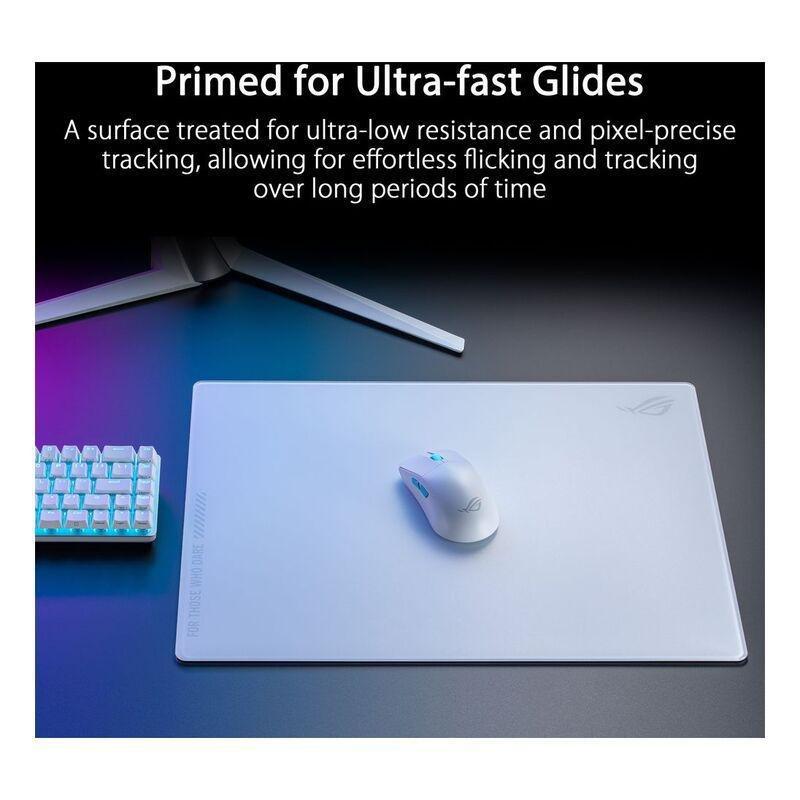 ASUS ROG Moonstone Ace L Mousepad - White (50 x 40 cm), , large image number 2