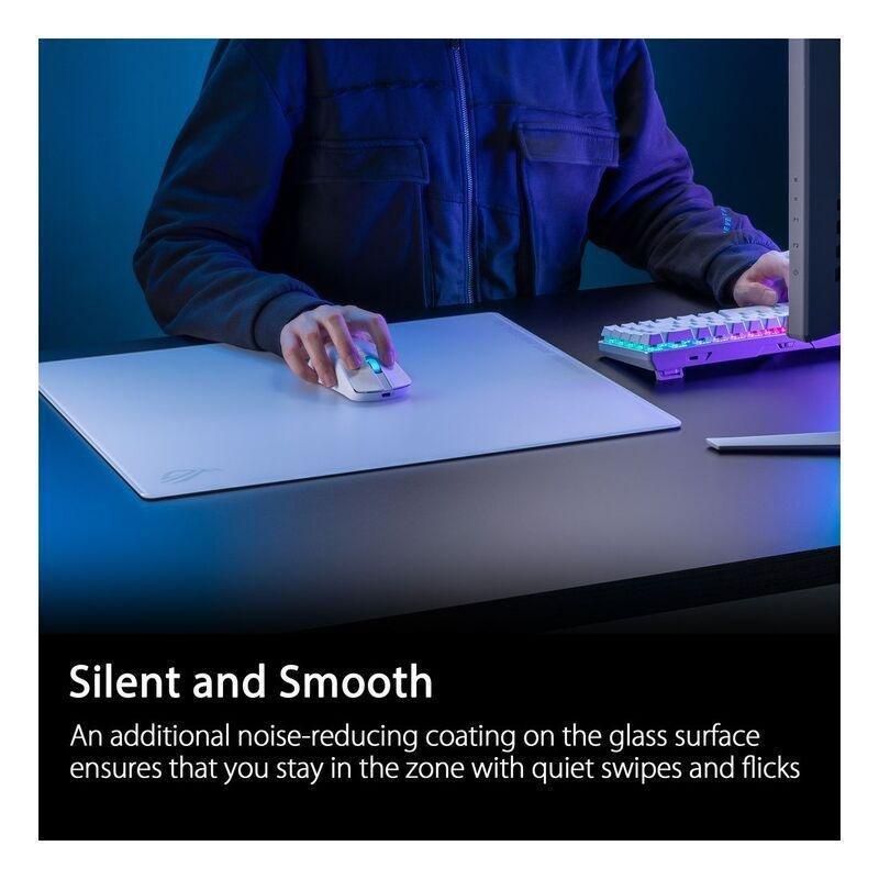 ASUS ROG Moonstone Ace L Mousepad - White (50 x 40 cm), , large image number 3
