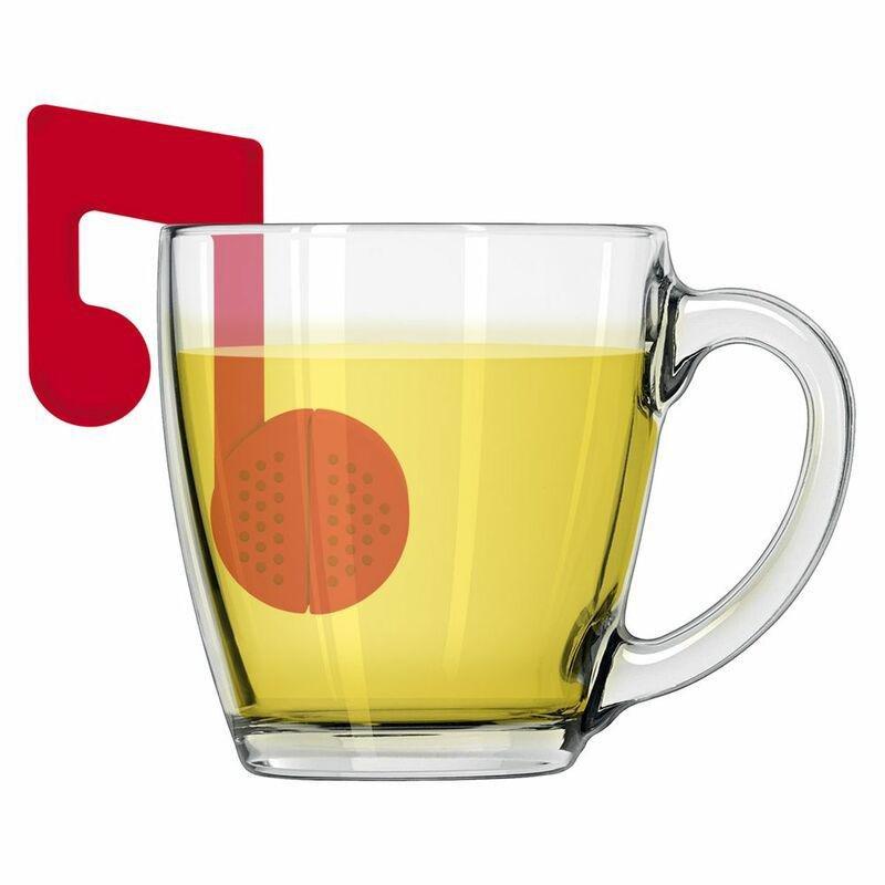 Legami Tea Infuser No15 - Music Note - Red, , large image number 2