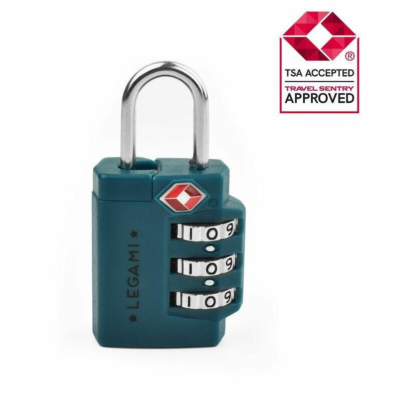 Legami Tsa Luggage Padlock - Petrol Blue, , large image number 0