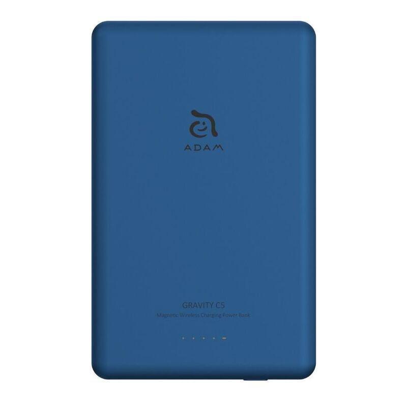 Adam Elements Gravity C5 5000mAh Magnetic Wireless Charging Power Bank - Blue, , medium