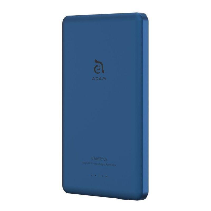 Adam Elements Gravity C5 5000mAh Magnetic Wireless Charging Power Bank - Blue, , large image number 2