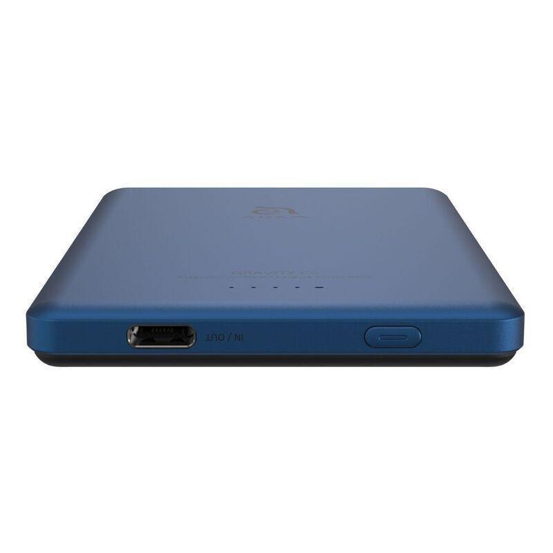 Adam Elements Gravity C5 5000mAh Magnetic Wireless Charging Power Bank - Blue, , large image number 6