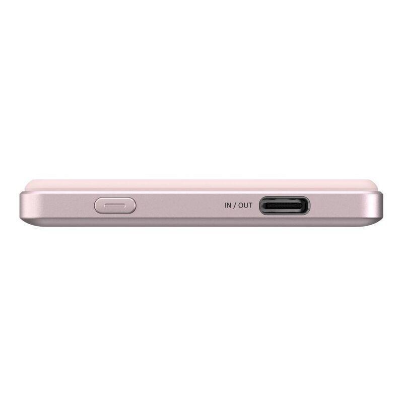 Adam Elements Gravity C5 5000mAh Magnetic Wireless Charging Power Bank - Pink, , large image number 6