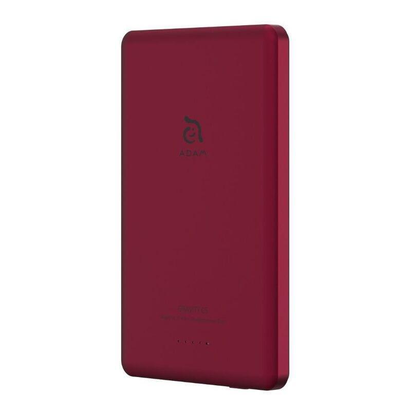 Adam Elements Gravity C5 5000mAh Magnetic Wireless Charging Power Bank - Red, , large image number 2