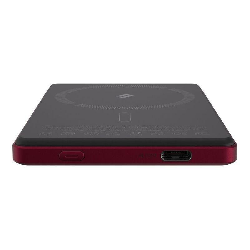 Adam Elements Gravity C5 5000mAh Magnetic Wireless Charging Power Bank - Red, , large image number 5