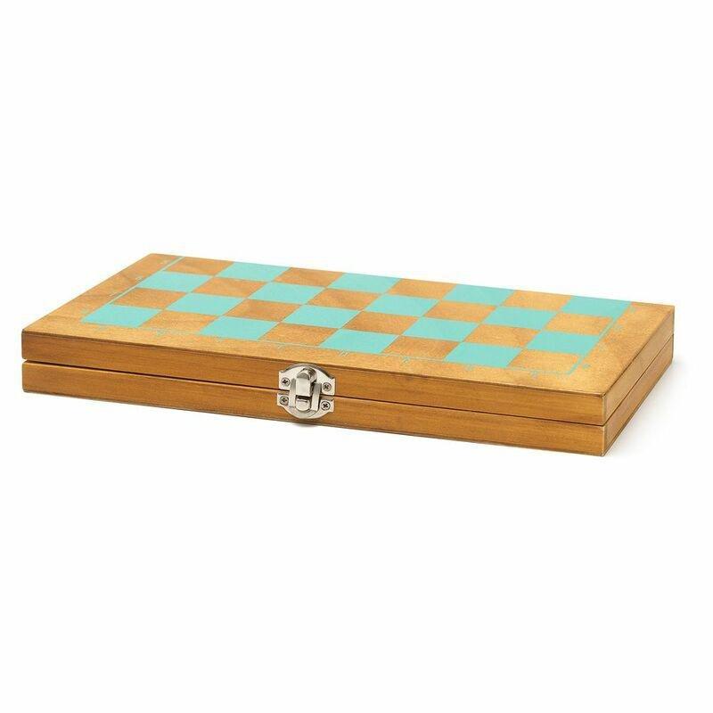 Legami Wooden Chess & Draughts, , large image number 0