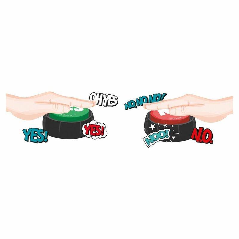 Legami Yes & No - Sound Buttons (Set of 2), , large image number 1