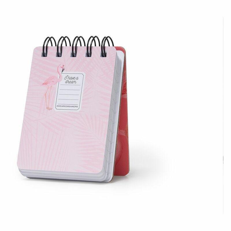 Legami Mini Spiral Notebook - Flamingo, , large image number 1