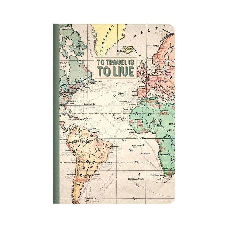Legami Notebook Medium - Lined - Travel, , medium