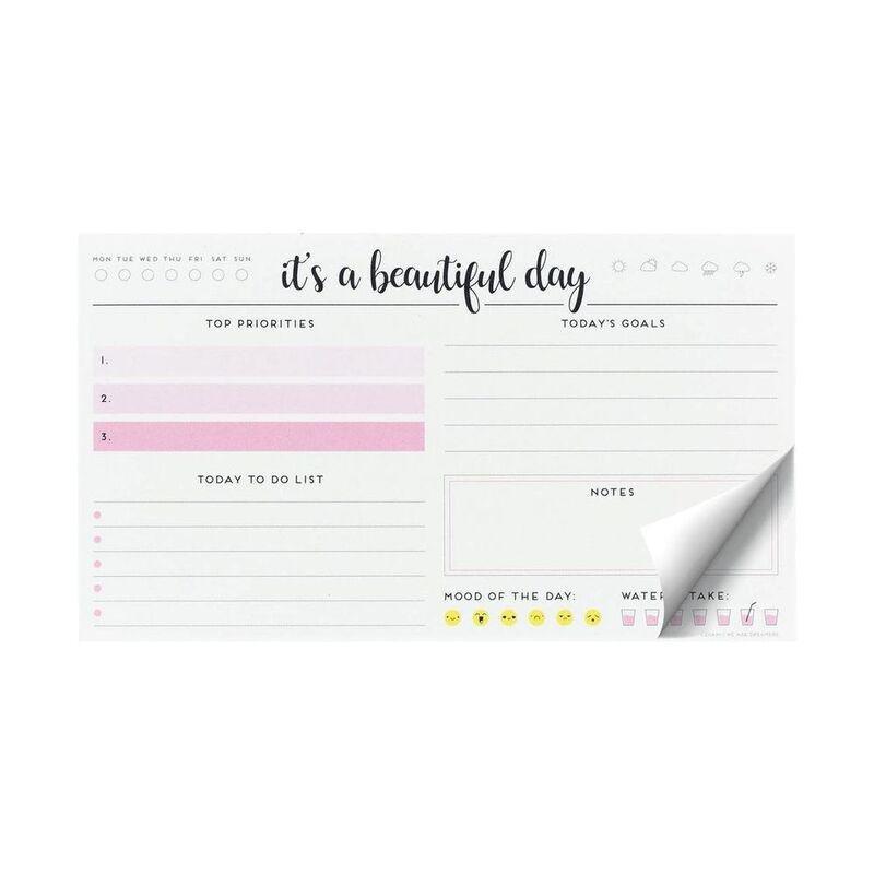 Legami Paper Thoughts - Beautiful Day - Notepad - Size 19 x 11 cm, , large image number 0