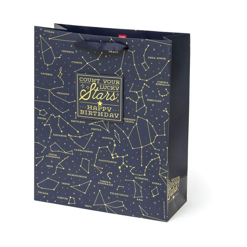 Legami Gift Bag - Large - Stars, , large image number 0