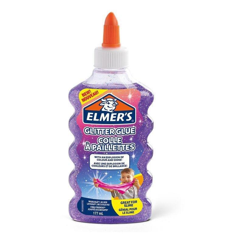 Elmer's Glitter Glue 177 ml - Purple, , medium