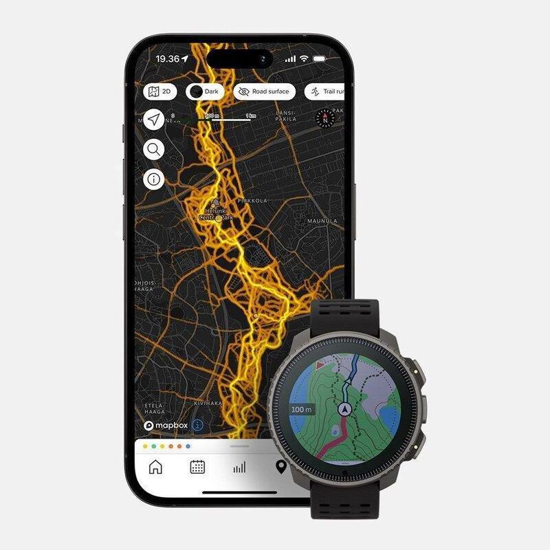 Suunto Vertical Titanium solar Adventure Smartwatch - Black, , large image number 3