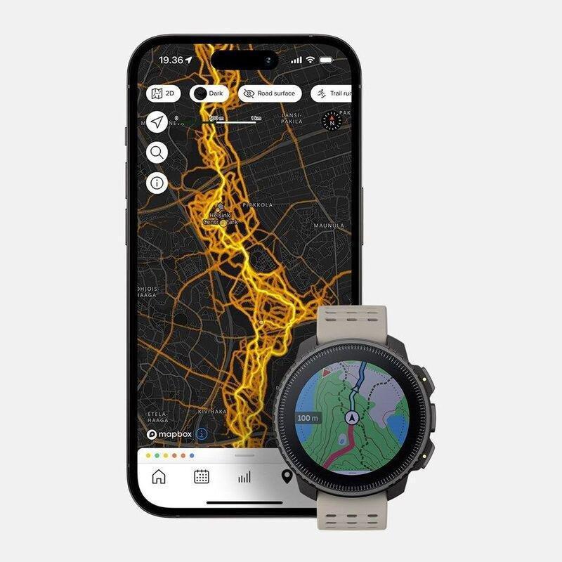 Suunto Vertical Stainless Steel Adventure Smartwatch - Black Sand, , large image number 3