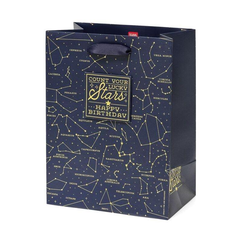 Legami Gift Bag - Medium - Stars, , medium