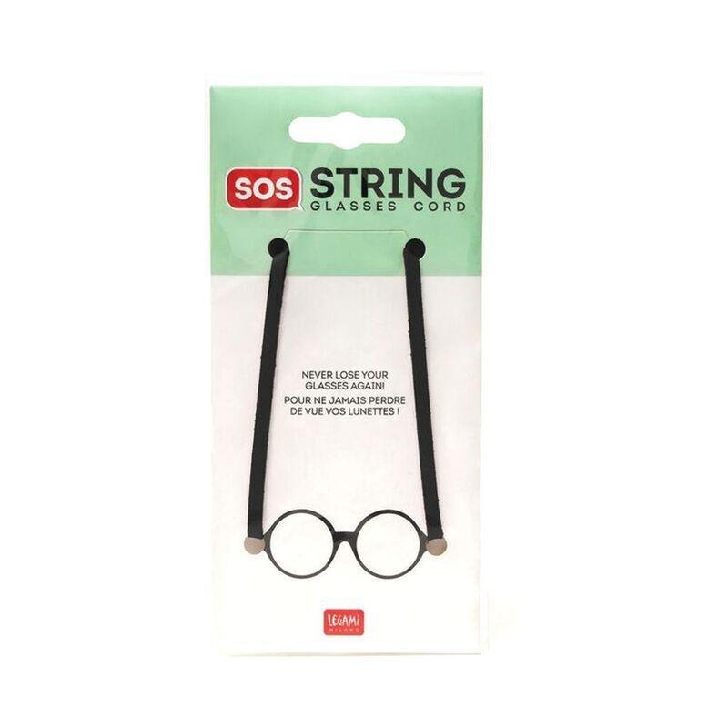 Legami SOS String - Glasses Cord - Black, , large image number 0