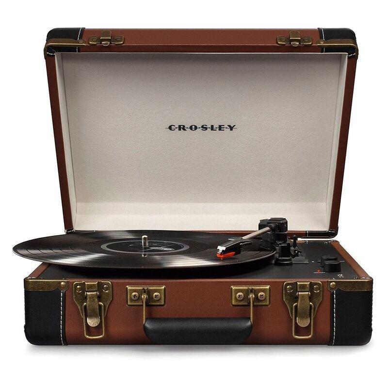 Crosley Executive Portable Turntable with Built-in Speakers - Brown, , large image number 0