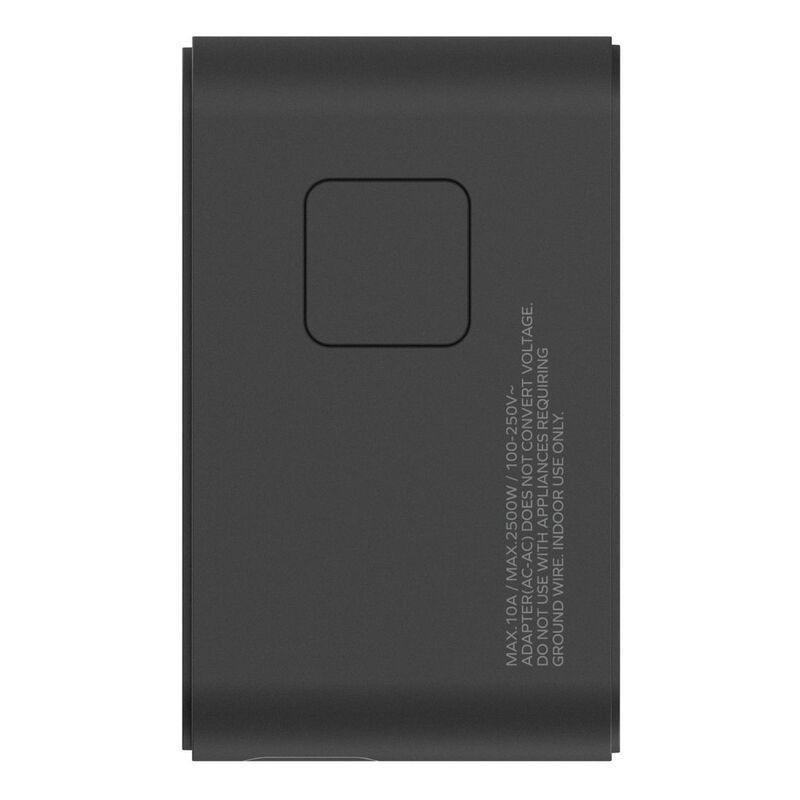 Momax 1-World 70W GaN 3 Port With Built-In USB-C Cable AC Travel Adaptor - Black, , large image number 2