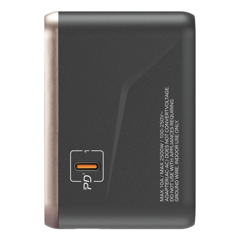Momax 1-World 70W GaN AC Travel Adaptor - Titanium, , large image number 1