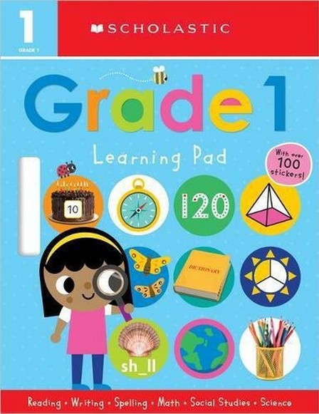 SCHOLASTIC USA - First Grade Learning Pad Scholastic Early Learners | Scholastic