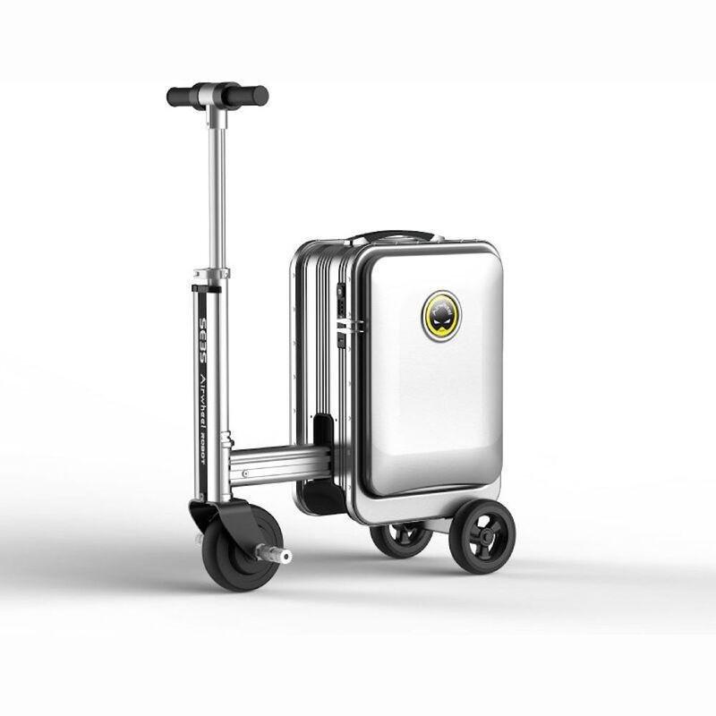 Airwheel SE3S Rideable Suitcase Electric Luggage Scooter Carry-On - Silver, , large image number 0