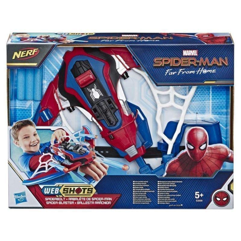 Nerf Marvel Spider-Man Webshots Spider Bolt Blaster E8575, , large image number 1