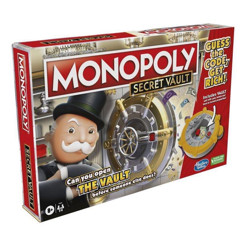 Hasbro Gaming Monopoly Secret Vault Board Game F5023, , large image number 0