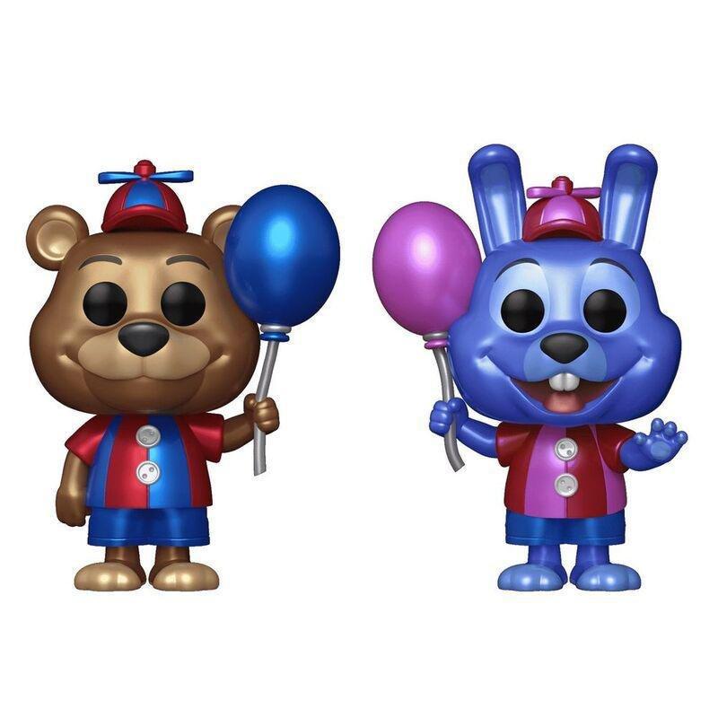 Funko Pop! Games Five Night At Freddy's Balloon Bonnie And Balloon Freddy Metallic Vinyl Figure (Set Of 2), , large image number 0