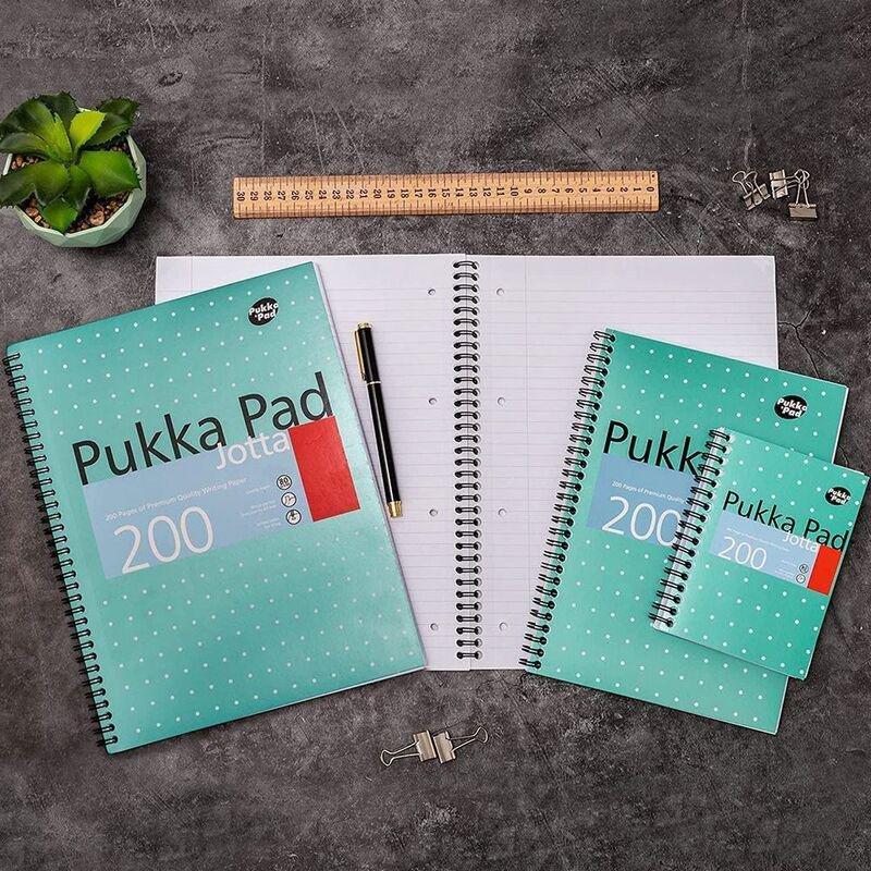 Pukka Pad Metallic Jotta A4 Ruled Notebook 200 Pages, , large image number 3