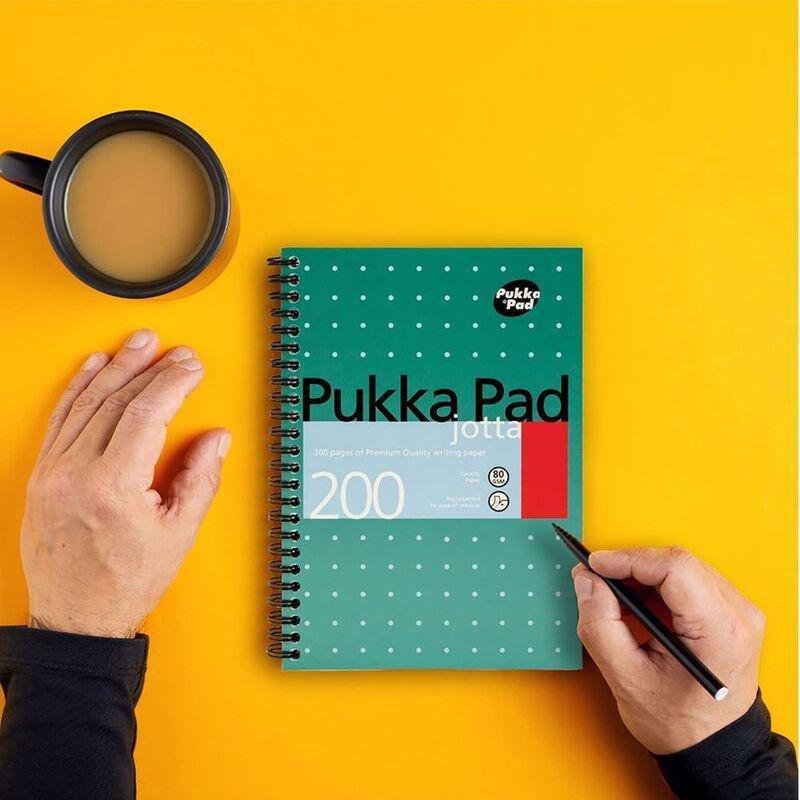 Pukka Pad Metallic Jotta A5 Ruled Notebook 200 Pages, , large image number 3