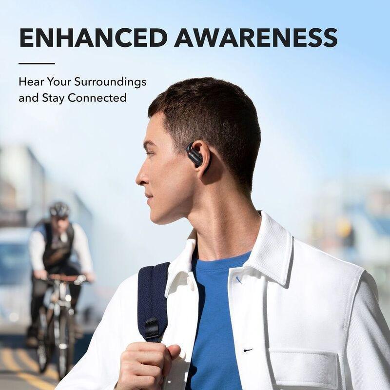 Soundcore V30i Open-Ear Earbuds - Black, , large image number 2