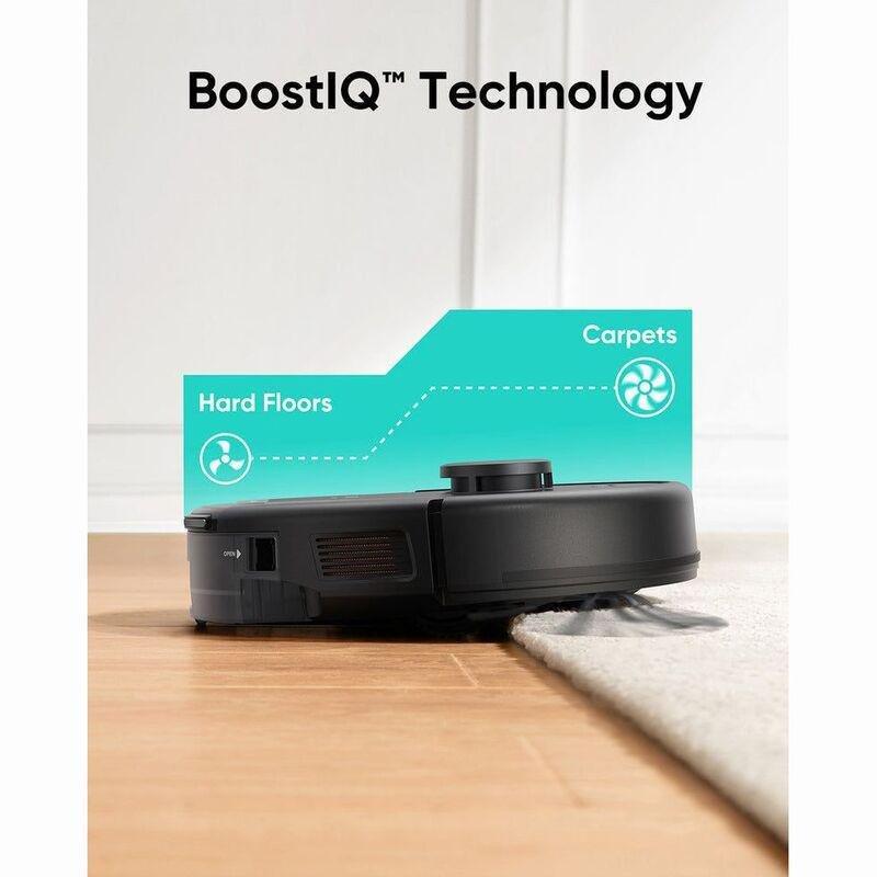 Eufy RoboVac Clean L60 Robotic Vacuum Cleaner - Black, , large image number 3