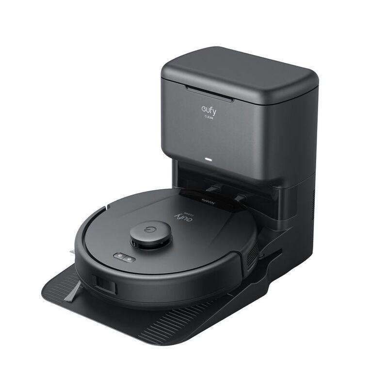 Eufy RoboVac Clean L60 Robotic Vacuum Cleaner with Self-Empty Station - Black, , large image number 0