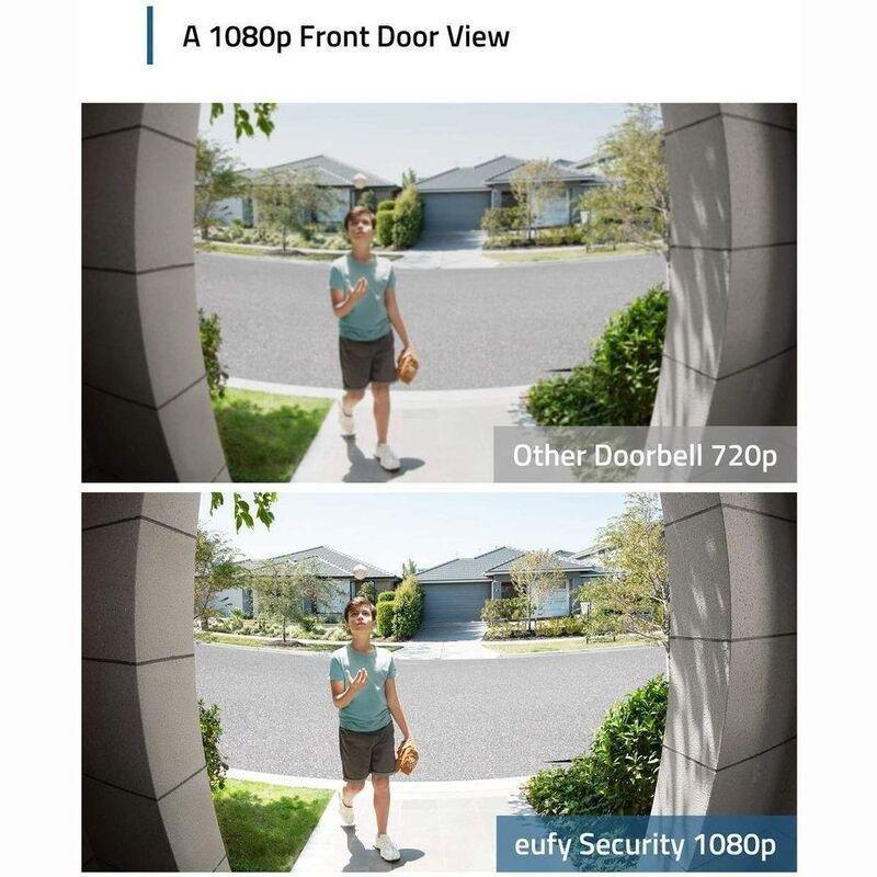 Eufy Security C210 Video Doorbell Lite - Black + Eufy S230 Smart lock Wi-Fi (Bundle), , large image number 1