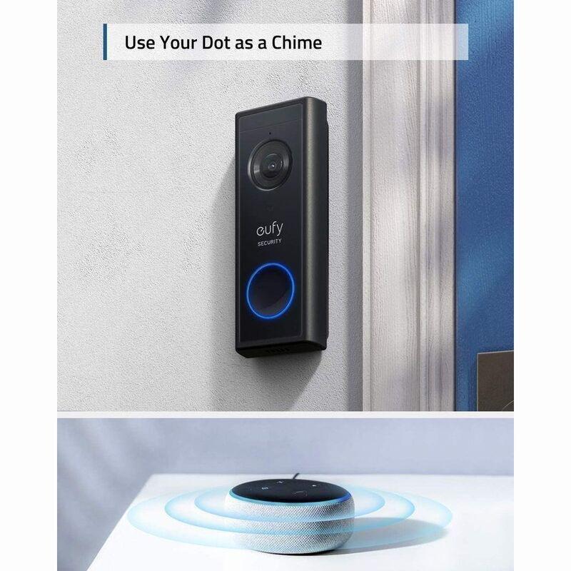 Eufy Security C210 Video Doorbell Lite - Black + Eufy S230 Smart lock Wi-Fi (Bundle), , large image number 2