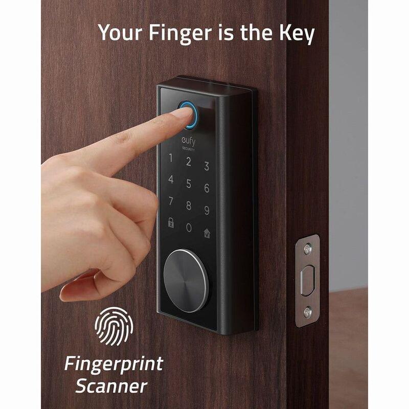 Eufy Security C210 Video Doorbell Lite - Black + Eufy S230 Smart lock Wi-Fi (Bundle), , large image number 4